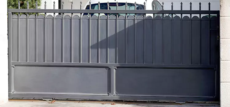Metal Driveway Gate Installation Willoughby